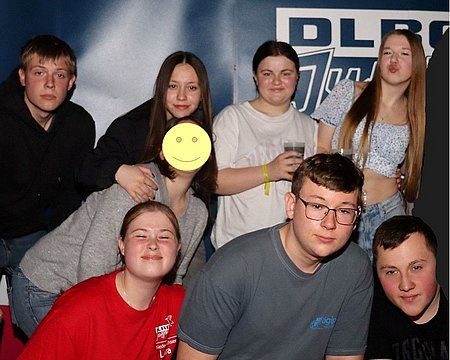 Team "Jugend": Julia, Nicolas, Laura, Noah, Pascal, Marie, Emily